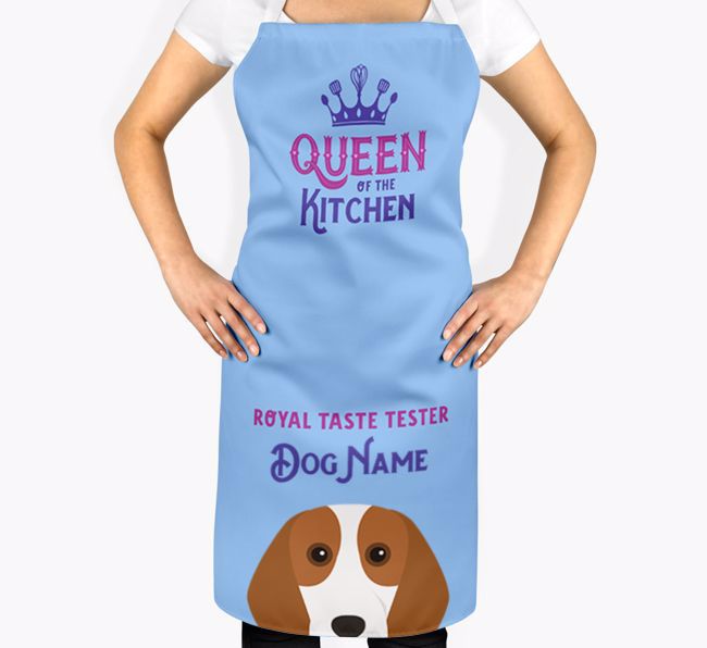 Queen of the Kitchen: Personalized {breedFullName} Apron